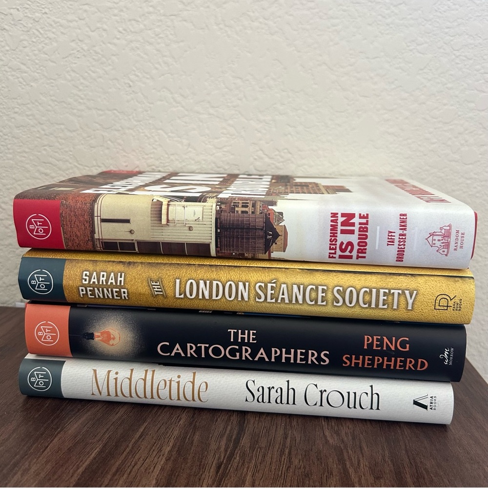 Book of the Month BOTM 4 Book Bundle Lot